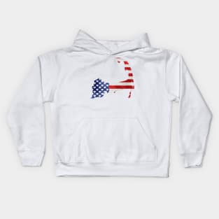 Cape Cod Patriotic Kids Hoodie